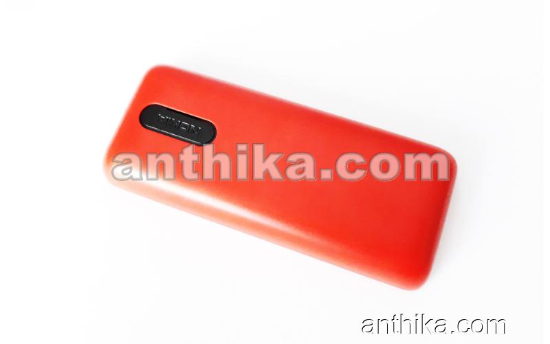 Nokia 106 107 Kapak Kasa Tuş Tek Sim High Quality Full Housing Red New