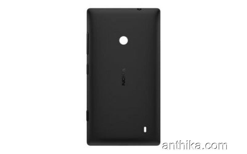 Nokia Lumia 520 Kapak Original Back Cover Battery Cover Black New