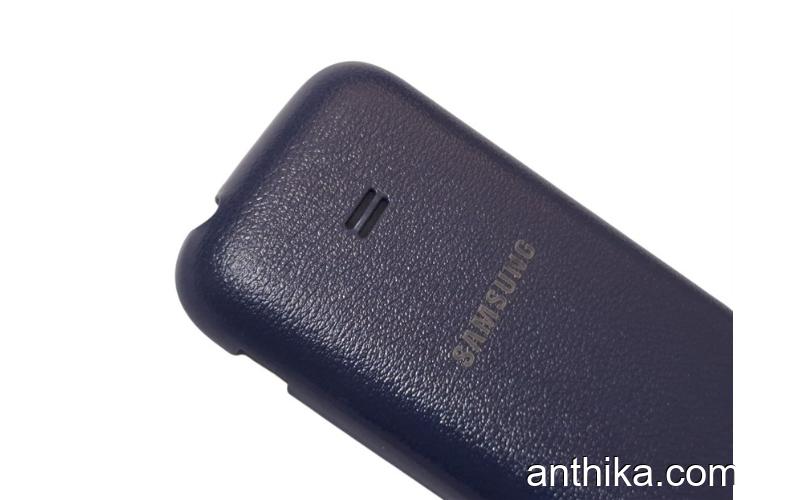 Samsung B310 B310e Kapak Original Battery Cover Navy Blue New