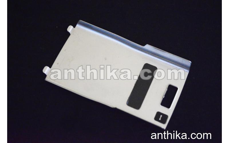 Nokia E50 Kapak Original Battery Cover Silver Used