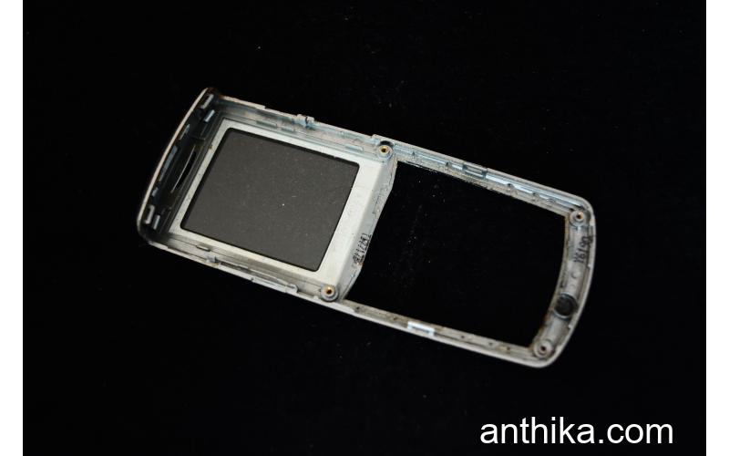 Samsung E200 Kapak Original Front Cover Silver Used