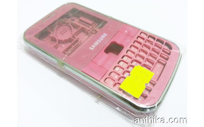 Samsung C3222 Duos Kapak Tuş Kasa Orjinal Kalitesinde Housing Pink