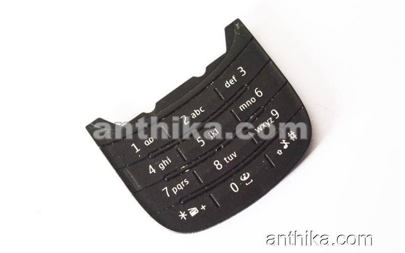 Nokia C2-05 Tuş Original Numeric Keypad Black New