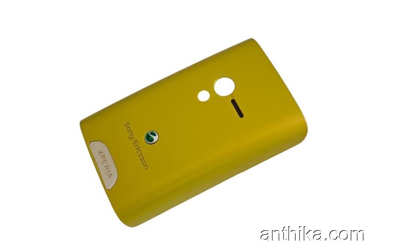 Sony Ericsson Xperia X10 Mini Kapak Original Battery Cover Green New