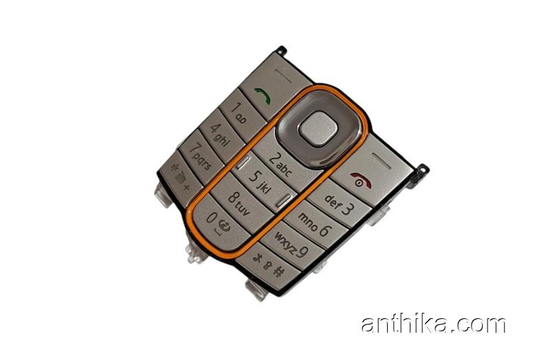 Nokia 2600 Classic Tuş Keypad Silver New