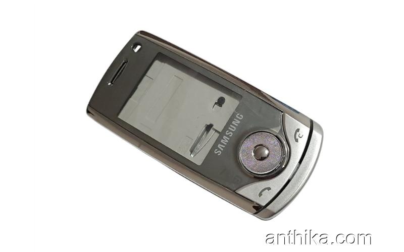 Samsung U700 Kapak Kasa Tuş High Quality Full Housing Silver New