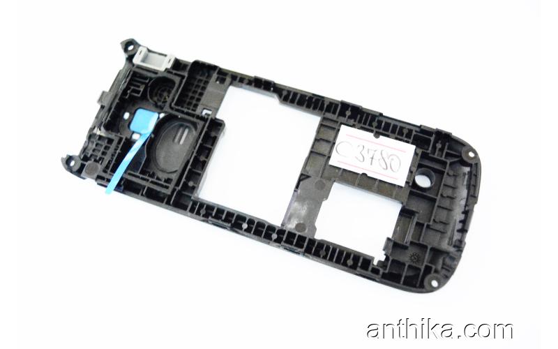 Samsung C3780 Kasa Original Middle Cover Black New