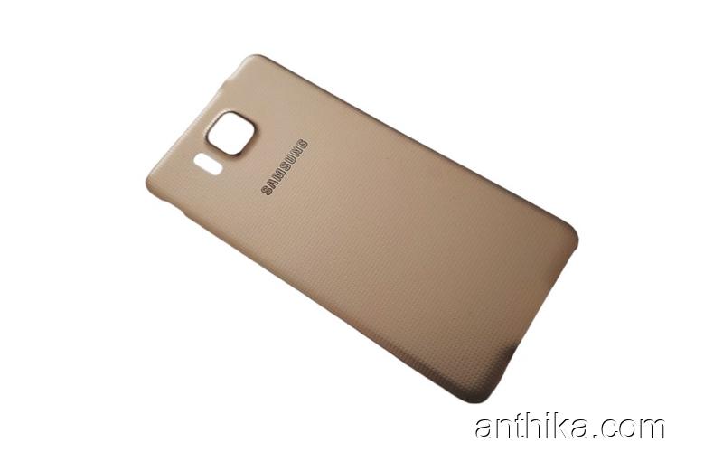 Samsung G850 Kapak Samsung Galaxy Alpha Kapak Gold