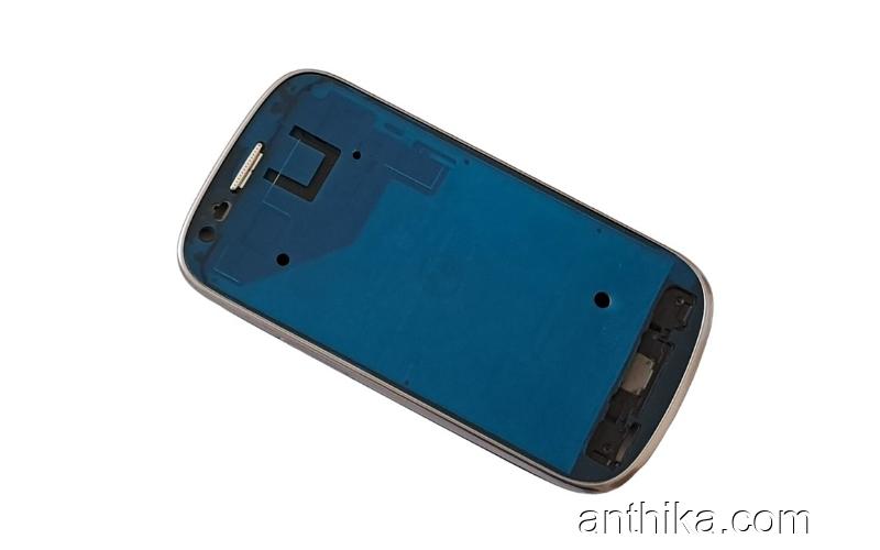 Samsung S3 Mini Kapak Kasa Galaxy i8190 Kasa Kapak Siyah