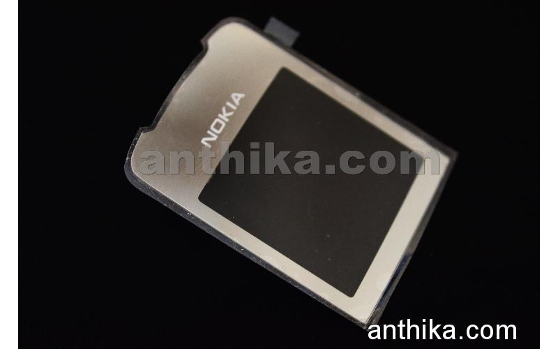 Nokia 8800 Sirocco Lens Cam Original Glass Display Silver New