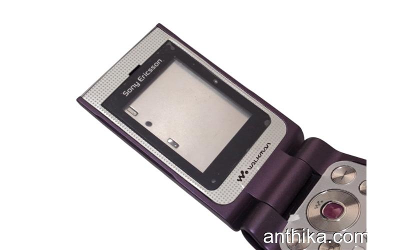 Sony Ericsson W380 W380i Kapak Kasa High Quality Full Housing Purple