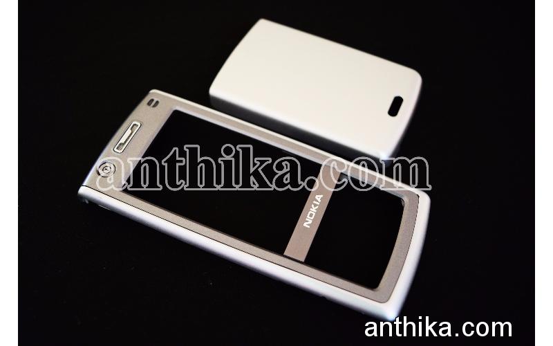 Nokia 6708 Orjinal Kapak Front Battery Cover Silver New