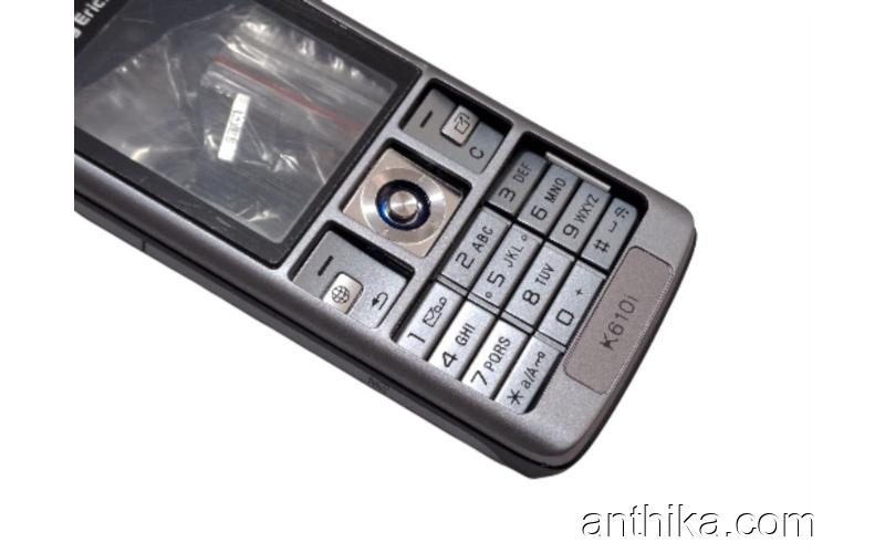 Sony Ericsson K610 K610i Kapak Kasa Tuş Ericsson Full Housing Gray