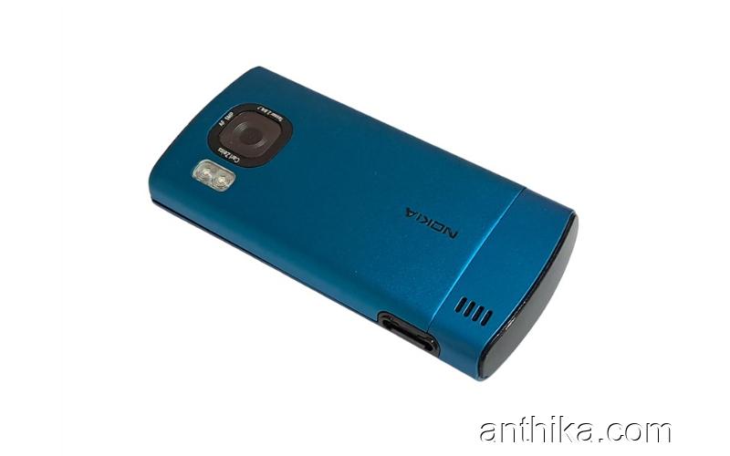 Nokia 6700 Slide Kapak Kasa Tuş Original Housing Blue New Condition