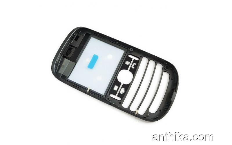 Nokia 200 201 Asha 200 201 Kapak Original Front Cover Black New