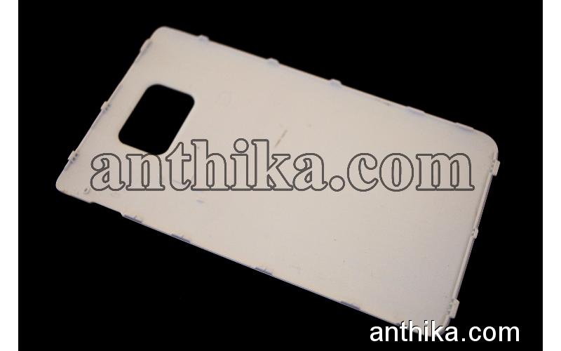 Samsung Galaxy I9100 S2 Kapak Original Battery Cover White New Condition