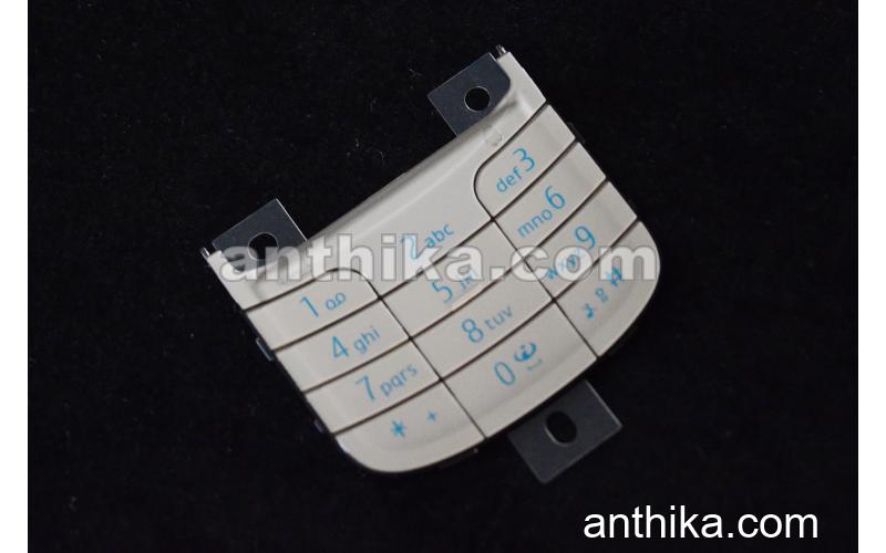 Nokia 6260 Slide Tuş Original Numeric Keypad Gold New