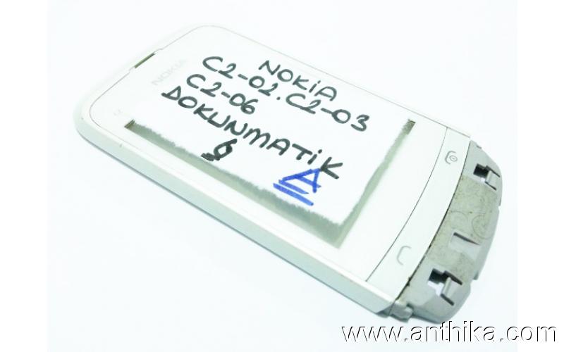 Nokia C2-02 C2-03 C2-06 Orjinal Dokunmatik Digitizer Touchscreen - 6