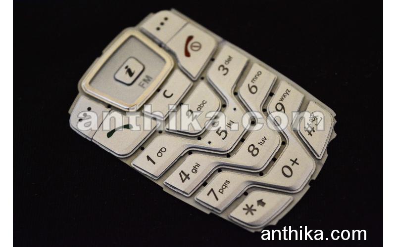 Samsung X300 Tuş Original Keypad Silver New