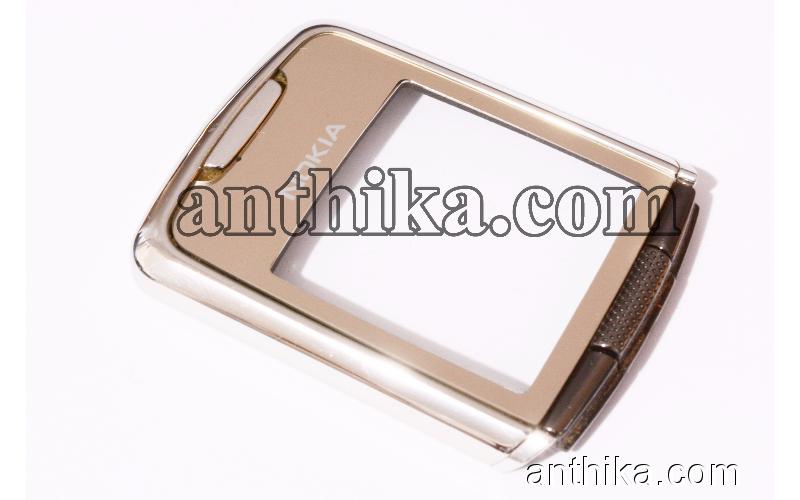 Nokia 8800 8800d Cam Lens Original Display Glass Silver Gold Used