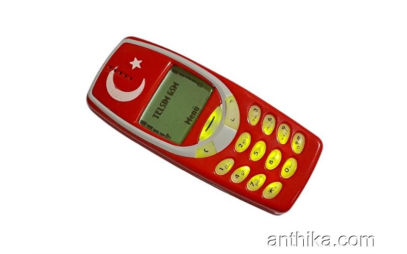 Nokia 3310 Cep Telefonu Bayrak Tc Logo Kapak