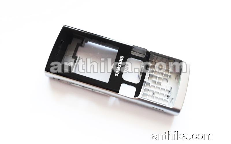 Samsung M200 Kapak Original Front Cover Silver New Condition