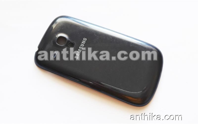 Samsung Galaxy S3 Mini i8190 Kapak Original Battery Cover Black Used