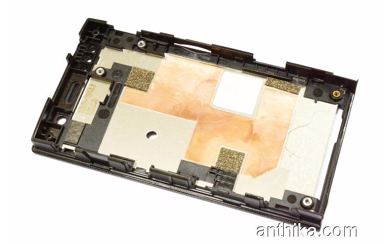 Sony Xperia U ST25 ST25i Ekran Çerçeve Orjinal Lcd Frame Middle Used