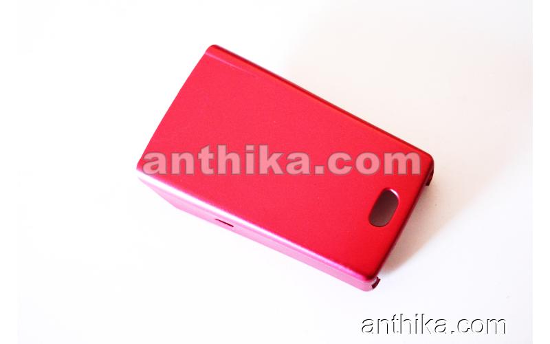 Nokia 6220 Kapak Original Battery Cover Red Used