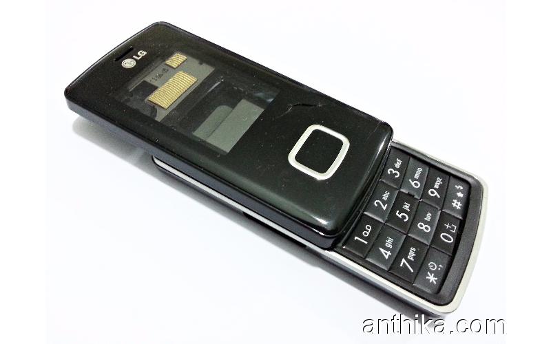 LG KG800 Kapak Kasa Deforme Full Housing Black