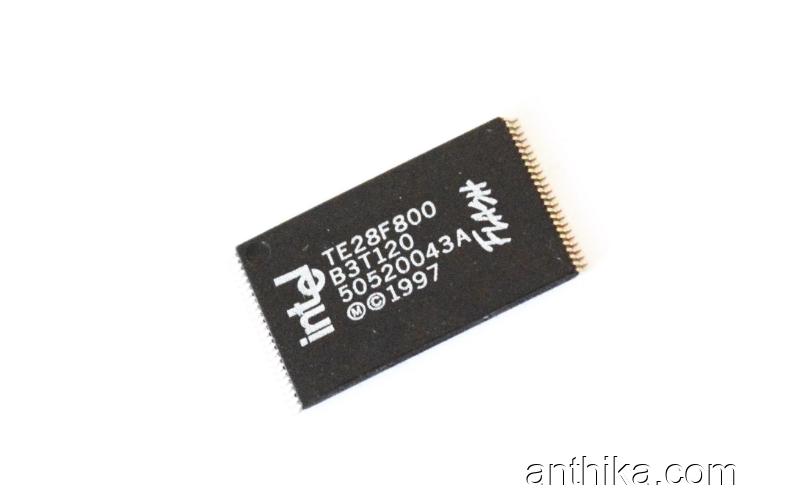TE28F800 B3T120 50520043A Boot Block Flash Memory Entegre