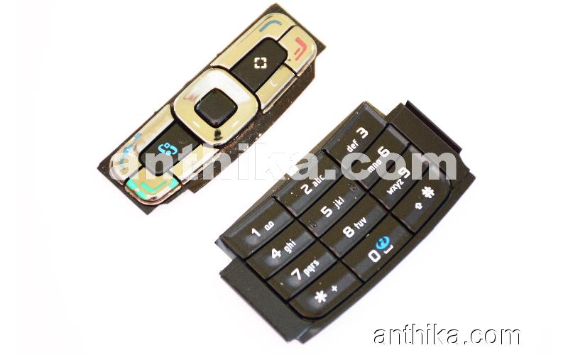 Nokia N95 8GB Tuş Set Original Keypad Black New Condition