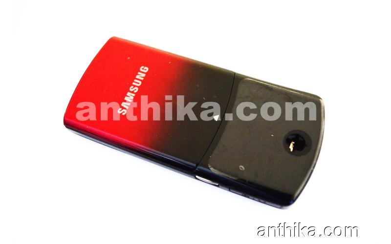 Samsung S5200 Kapak Kasa Tuş Kızak Original Full Housing Black Red New