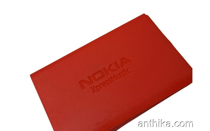 Nokia 5700 Kapak Battery Cover Red New
