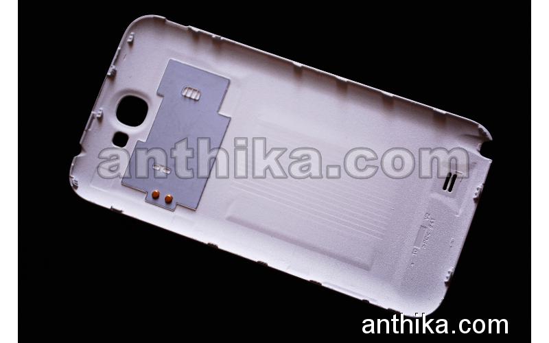 Samsung Galaxy Note 2 N7100 Kapak Original Battery Cover White Used