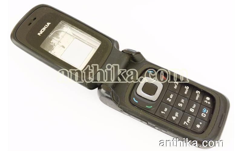 Nokia 6085 Kapak Kasa Tuş Orjinal Full Housing Black Used