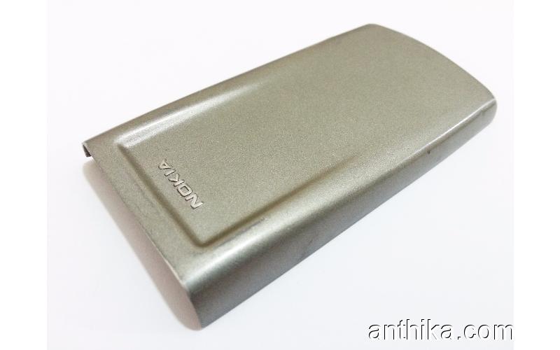 Nokia 8850 8890 Arka Kapak Battery Cover Silver-2