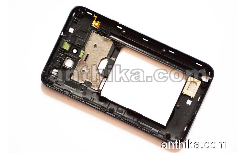 Samsung Galaxy N7000 Note 1 Kasa Original Middle Cover Black Used