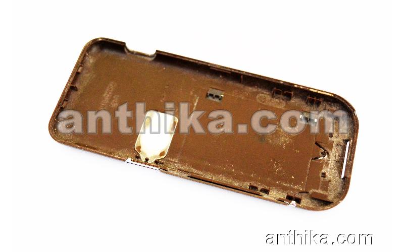 Nokia 7360 Kapak Original Battery Cover Brown Used