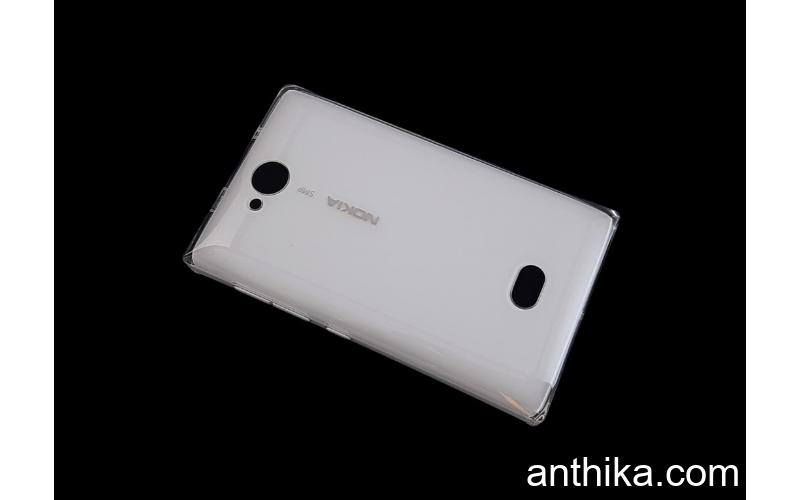 Nokia 503 Asha 503 Kapak Original Battery Cover White New 02502H3