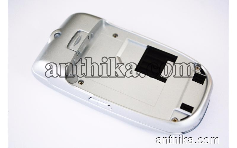 Samsung E810 Kapak Kasa Tuş Original Full Housing Silver New