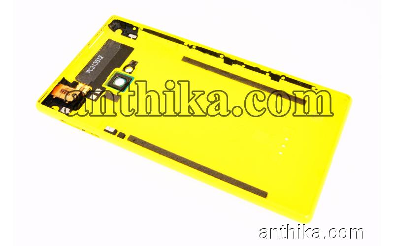 Nokia Lumia 720 Kapak Original Battery Cover Yellow Used 02504M3