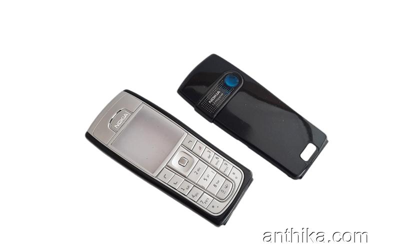 Nokia 6230i Kapak Tuş High Quality Xpress on Cover and Keypad Black New