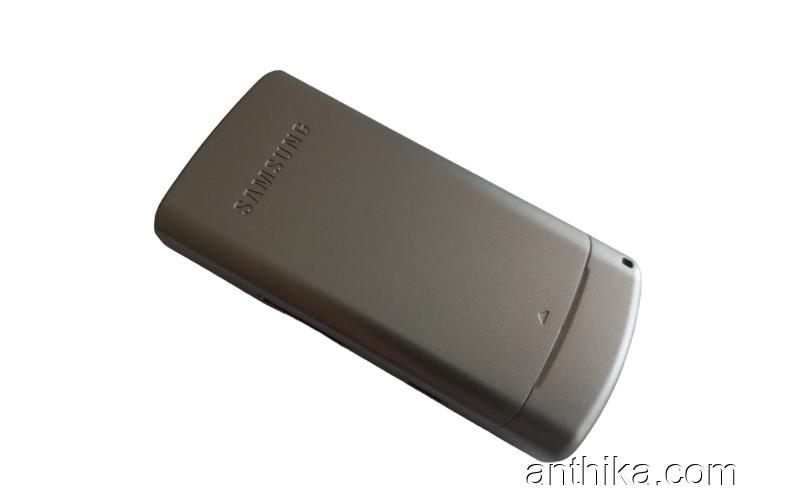 Samsung s3500 Marcell Kapak Kasa Tuş High Quality Full Housing Gray