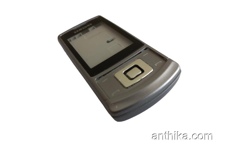 Samsung s3500 Marcell Kapak Kasa Tuş High Quality Full Housing Gray