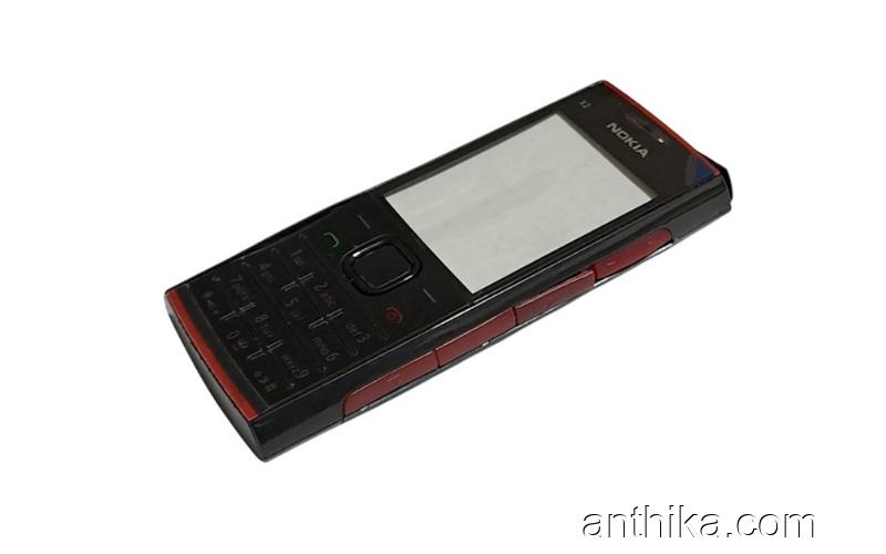 Nokia X2 X2-00 Kapak Kasa Tuş Housing Black New