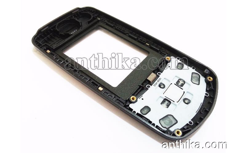 Samsung B520 Kapak Tuş Original Front Cover Keypad Black New