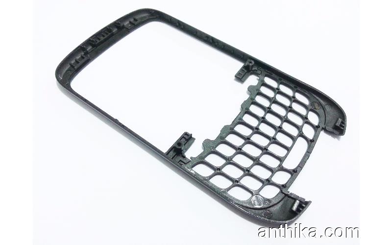 Blackberry 9300 Curve Kapak KVK Depodan Front Cover Black ASY-30868