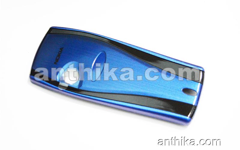 Nokia 7250 7250i Kapak Original Battery Cover Navy Blue New 9491409