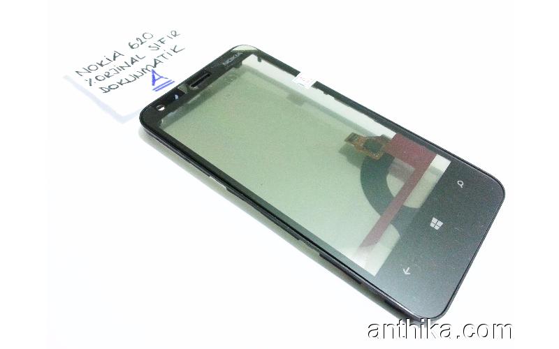 Nokia 620 Lumia Dokunmatik Orjinal Digitizer Touchscreen